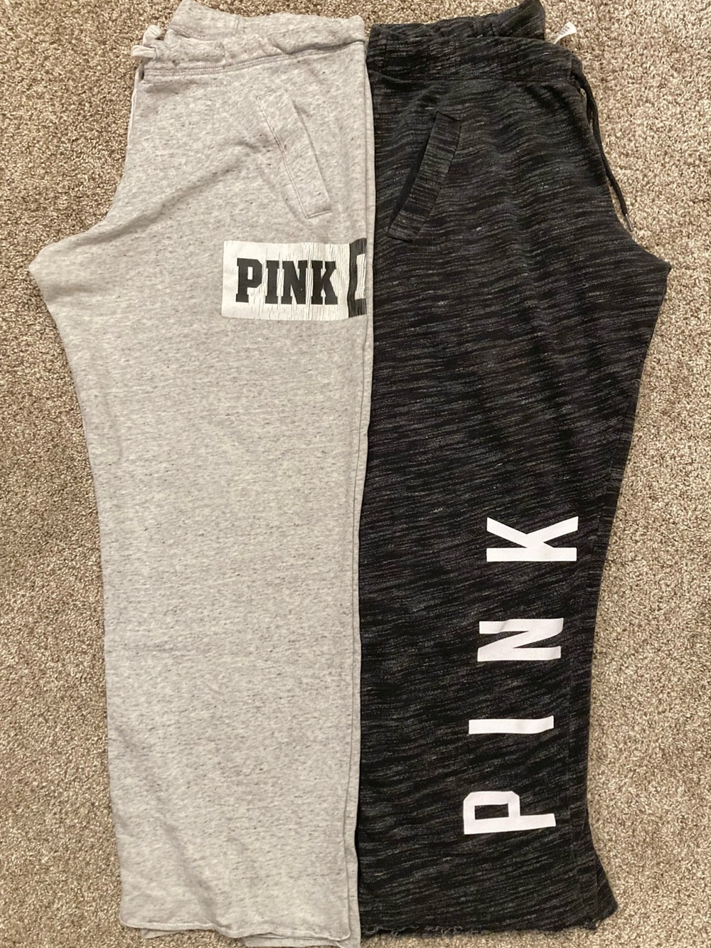 🌺Bundle🌺PINK Victoria's Secret - Gray & Charcoal/Black